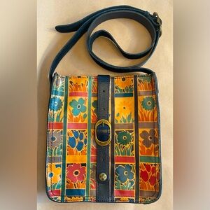 Patricia Nash Heritage Floral Crossbody Tote